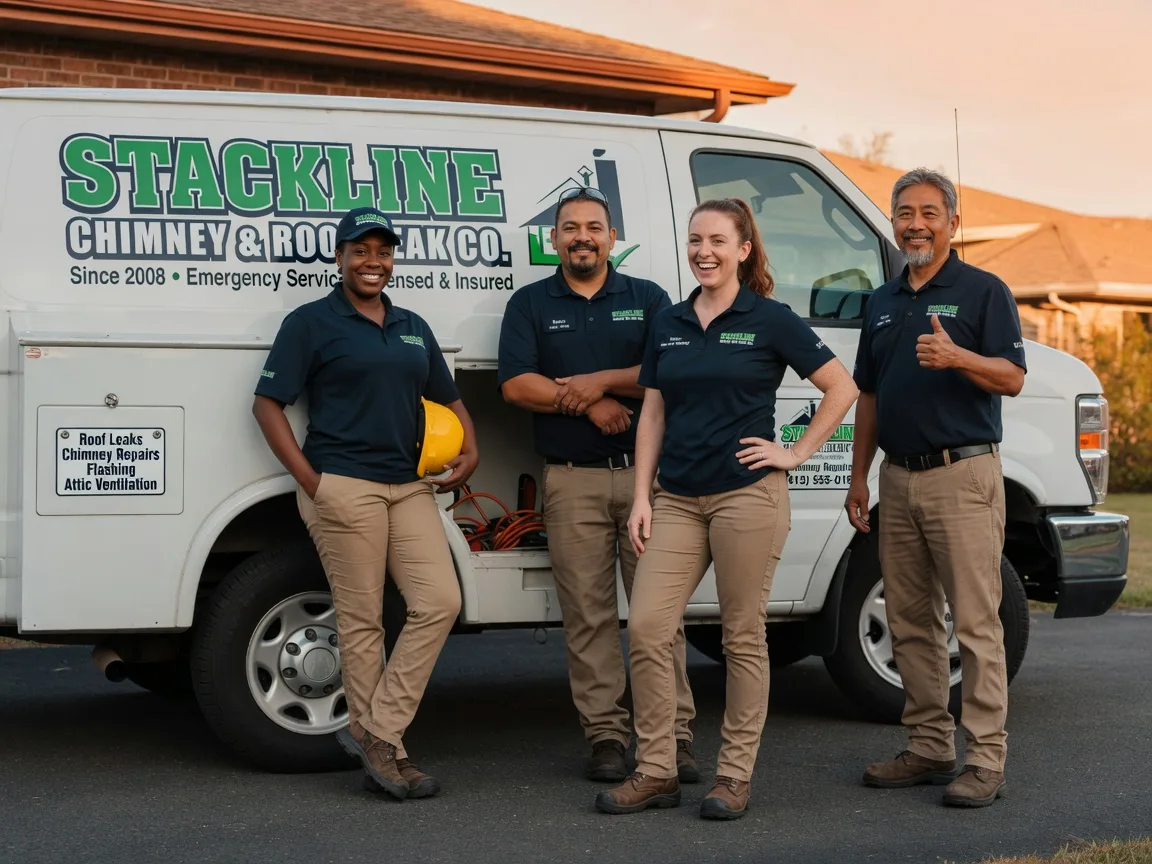 Chimney flashing repair company in Brandsville, MO